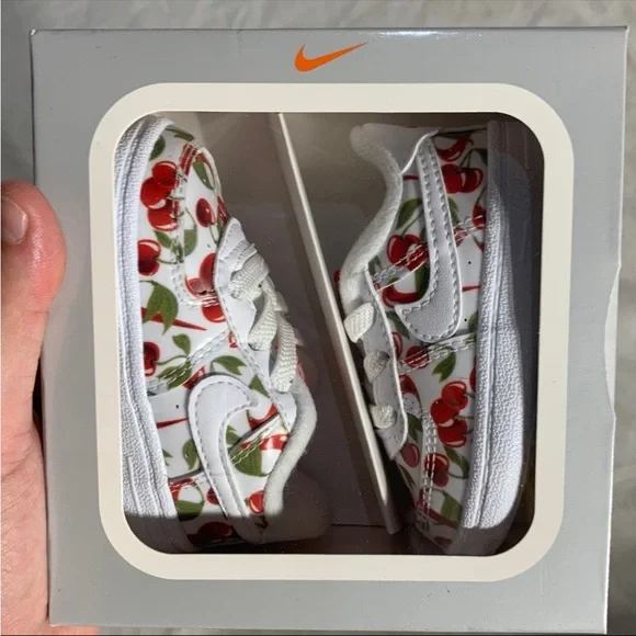 Nike Air Force 1 Crib SE Sneakers Limited Edition Cherries Infant Unisex 2C/3C - Picture 3 of 6